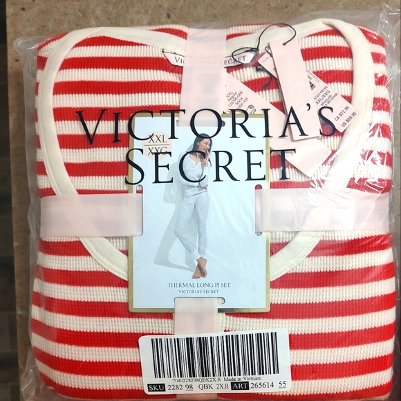 Victoria's Secret Other - Thermal Long PJ Set